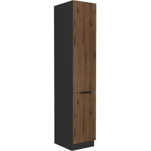 Seitenschrank - Frische Wohnideen Erleben Sie unsere Vielfalt (Küchen Hochschrank , 1St , Premium - 60 DK-210 2F) - Milaros Markt