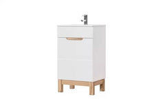 Waschbeckenschrank - Badschrank - Bali White - Modernes und stilvolles Design. - Milaros Markt