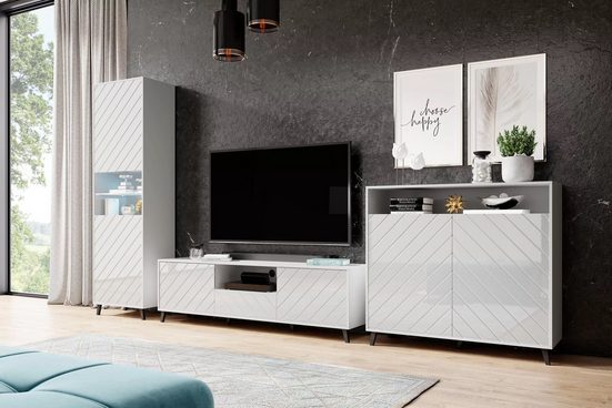 Kommode - Parisja - Einzigartiges Design für zusätzliche Aufbewahrung. - Milaros Markt