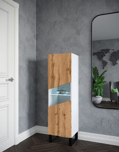Vitrine - Unvergleichliche Schönheit und Eleganz (Vitrine, 1-St., Premium - R7) - Milaros Markt