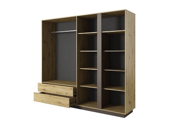 Kleiderschrank - Organisierter Stil: Ein perfekter Kleiderschrank für dein Zuhause. - Milaros Markt