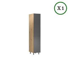 Küchenzeile - Langen K18-M400 - Artisan Eiche / Grau