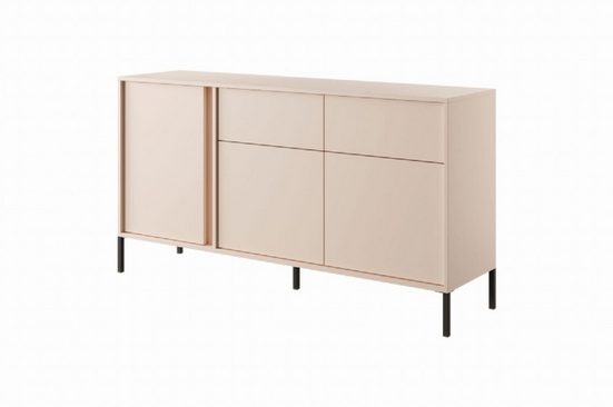 Wohnzimmer-Set - 5 teiliges Salon-Set / Komfort und Stil an einem Ort, (Komplett Set, 5-St., Premium - DAST) - Milaros Markt