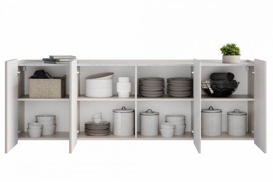 Kommode 200 cm, 150 cm - MALM -  Stilvoll und funktional für Ihr Zuhause. - Milaros Markt