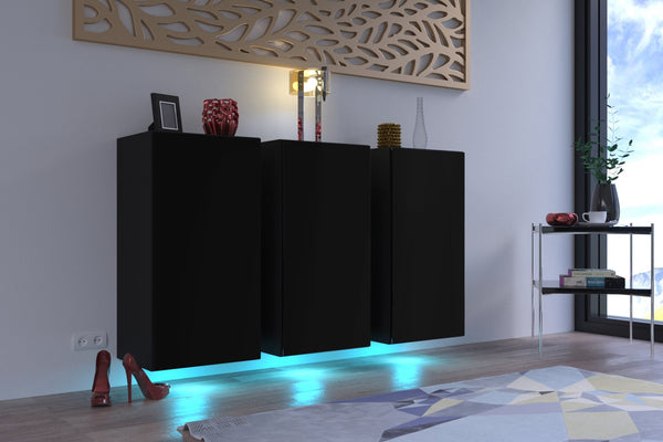 Moderne Kommode mit Beleuchtung - Premium Kommode - Premium-Qualität - Milaros Markt