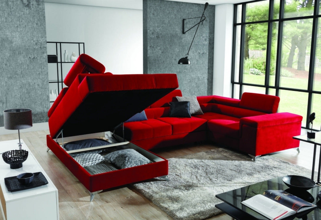 Ecksofa - Designs, die Ihren raffinierten Lebensstil widerspiegeln. - Milaros Markt
