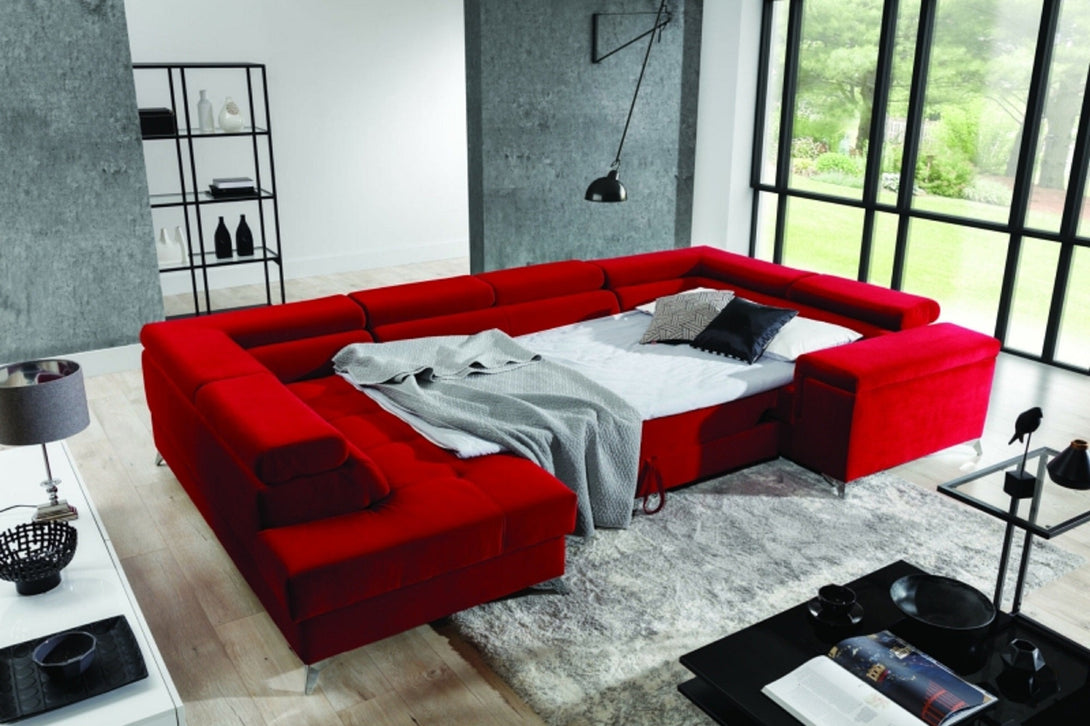 Ecksofa - Designs, die Ihren raffinierten Lebensstil widerspiegeln. - Milaros Markt