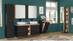 Badezimmer Hochschrank - Capri Cosmos - Platzsparend und funktional. - Milaros Markt