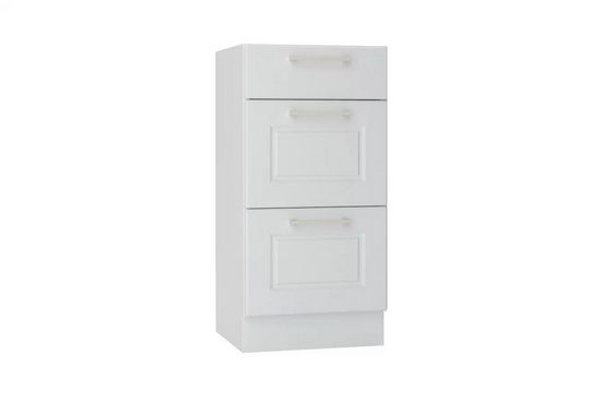 Küchenzeile - Praktische Einrichtung für die Küche, (Komplett Set), Edles Material - Zeitlos - Elegant. - Milaros Markt