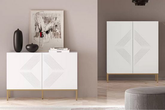 Kommode - Pingli - Herausragende Aufbewahrungslösung im modernen Design. - Milaros Markt