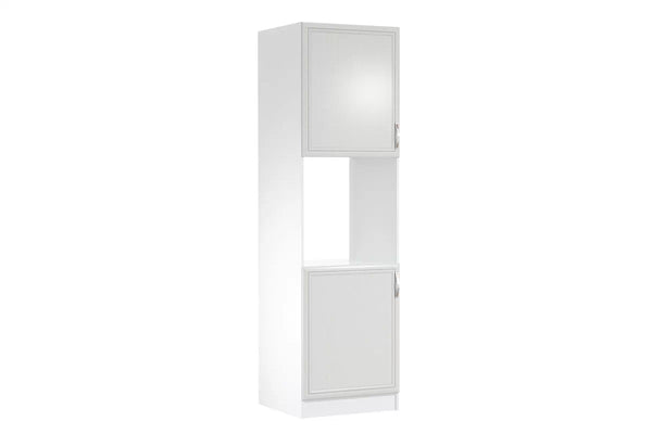 Herdumbauschränk D60P - Sycylia Weiß Creme - Funktionalität und Design vereint