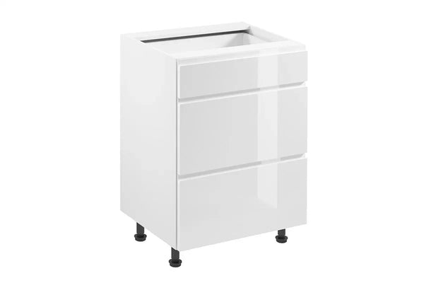 Unterschrank 60 cm - Aspen - Die solide Grundlage für Ihre Küchenorganisation, robust und funktional. - Milaros Markt