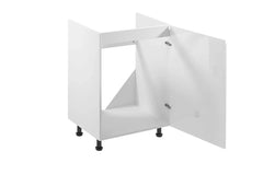 Spülschrank 60 cm  - Aspen - Optimale Raumnutzung mit fließendem Design für Ihre Spüle - Milaros Markt