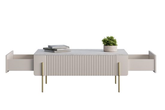Couchtisch 100 cm  - MALMI - Praktisch und elegant für Ihr Zuhaus. - Milaros Markt