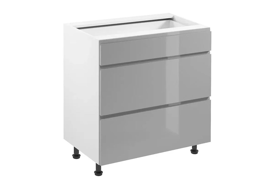 Unterschrank 80 cm - Aspen - Modern und praktisch, ideal für Ihre Spülzone - Milaros Markt
