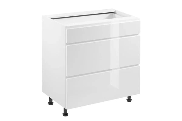 Unterschrank 80 cm - Aspen - Flexibler Stauraum, der sich Ihren Bedürfnissen anpasst und stilvoll integriert. - Milaros Markt