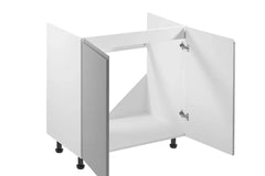 Spülenschrank 80 cm - Aspen - Glänzt durch praktische Aufteilung und elegantes Design - Milaros Markt