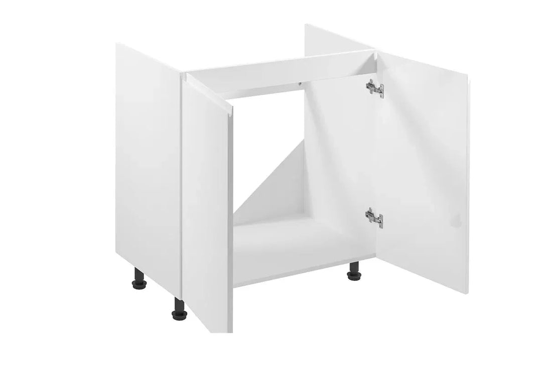 Spülschrank 80 cm  - Aspen - Fließendes Design, das Ordnung und Frische in Ihre Küchenumgebung bringt. - Milaros Markt