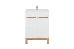 Waschbeckenschrank - Badschrank - Bali White - Modernes und stilvolles Design. - Milaros Markt