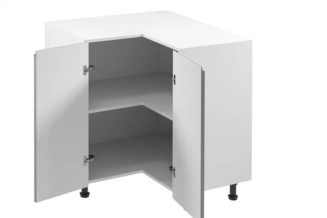Eckunterschrank 79 cm - Aspen - Maximiert den Platz in der Ecke und verwandelt ihn in praktischen Stauraum - Milaros Markt