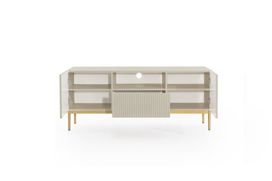 TV-Schrank 200 cm , 150 cm - NICOLE - Modernes Design mit Balance zwischen Stil und Leistung. - Milaros Markt