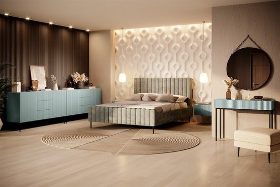 Kommode - NICOLE - Schicke Aufbewahrungslösung mit mehreren Schubladen. - Milaros Markt