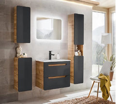Badezimmer Hängeschrank - Aruba Cosmos - Cleveres Aufbewahrungssystem. - Milaros Markt