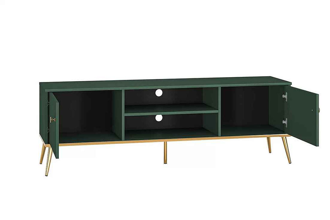 TV-Schrank - Riomi -  Hochwertige mit raffiniertem Stauraum für Ihre Technik. - Milaros Markt