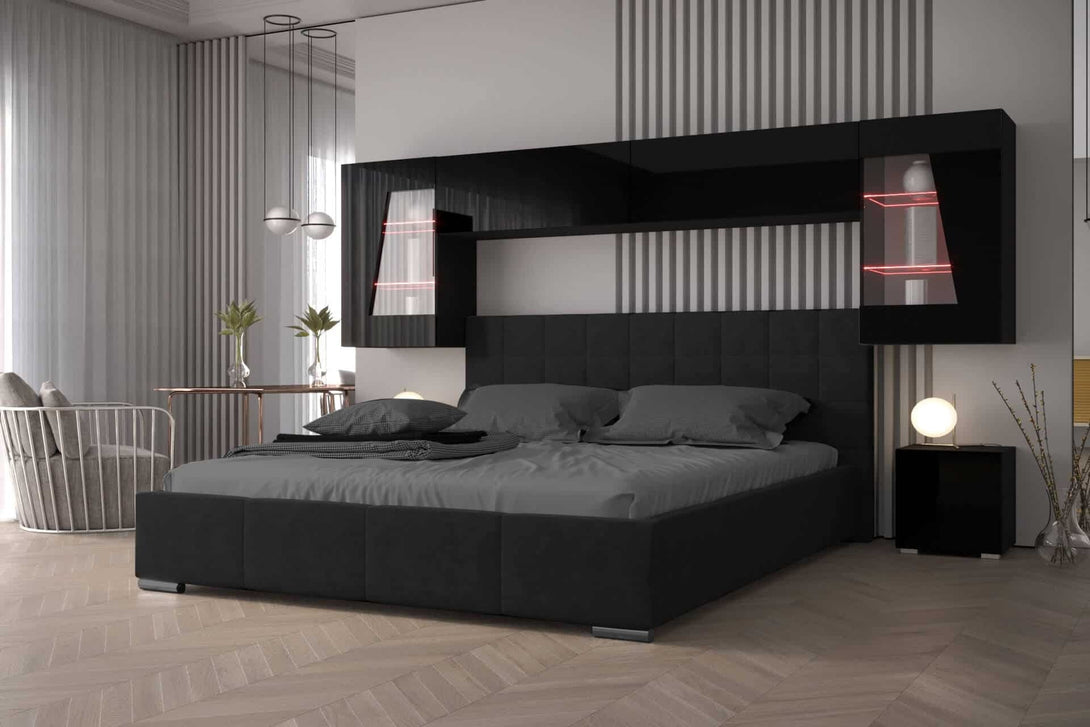 Schlafzimmer-Set - Schaffen Sie einen komfortablen Raum speziell für Ihre Bedürfnisse - Panama 11M - Milaros Markt