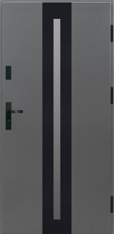 Splendoor Ebro Passive Ultra 90 rechts anthrazitfarbene Außentür.