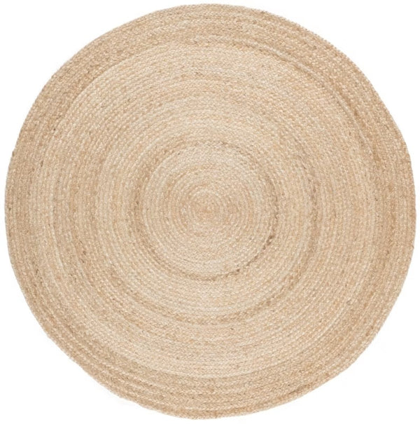 GoodHome Juteteppich 130 cm Kreis.