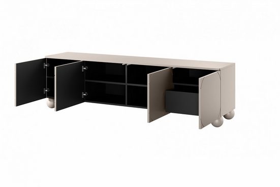 TV-Schrank - SONATIA II - Exquisites Design aus hochwertigen Materialien. - Milaros Markt