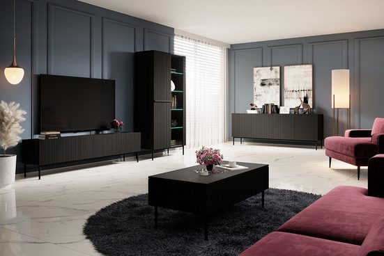 Wohnzimmer-Set - NICOLE - Eleganz und Luxus in der Möbelkollektion. - Milaros Markt
