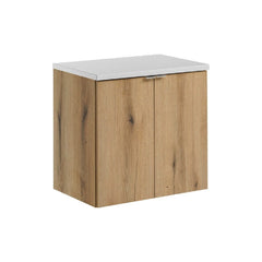 Badmöbel-Set BM238 - Nova Oak N - Coast Evoke Oak / Weiß Matt