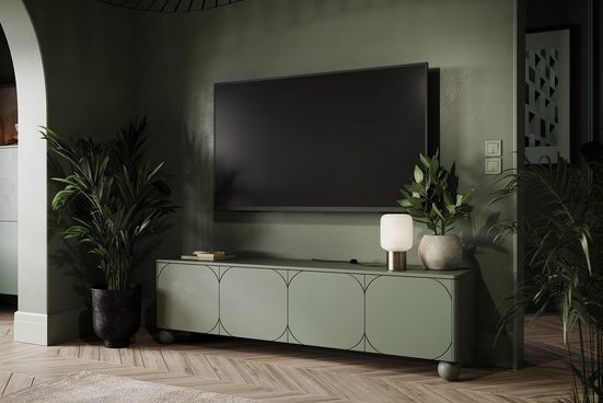 TV-Schrank - SONATIA II - Exquisites Design aus hochwertigen Materialien. - Milaros Markt