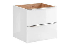 Waschbeckenschrank - Capri White - Intelligente Lösungen für stilvolle Badezimmerorganisation. - Milaros Markt