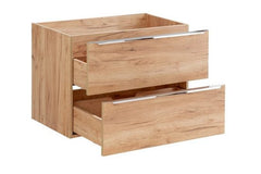 Waschbeckenschrank - Capri Oak - Intelligente Lösungen für stilvolle Badezimmerorganisation. - Milaros Markt