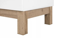 Waschbeckenschrank - Badschrank - Bali White - Modernes und stilvolles Design. - Milaros Markt