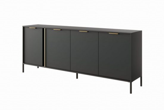 Kommode - Komfort und Stil: LARS KOMMODE 203 4D (Premium - Lars, 1 St., Kommode) - Milaros Markt