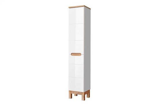 Badmöbel -Set - Bali White - Elegantes und praktisches Innendesign, das Platz spart. - Milaros Markt
