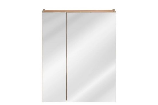 Badezimmer Spiegelschrank - Capri Oak - Hochwertiges Design für ein elegantes Ambiente - Milaros Markt