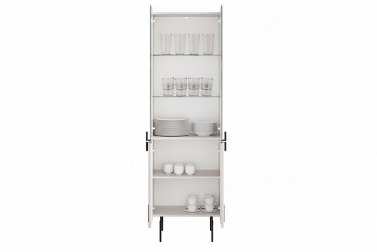 Vitrine 60 cm - MALMI - Luxuriöse Aufbewahrung für Ihre Lieblingsstücke. - Milaros Markt