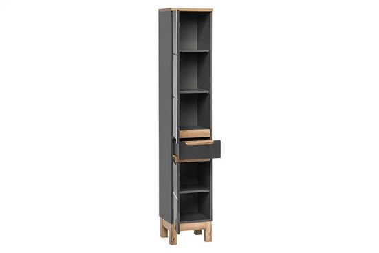 Badmöbel -Set - Bali Grey - Luxuriöses Design, das Eleganz und Funktionalität vereint. - Milaros Markt
