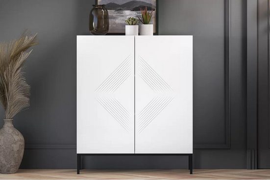 Kommode - Pingli - Herausragende Aufbewahrungslösung im modernen Design. - Milaros Markt