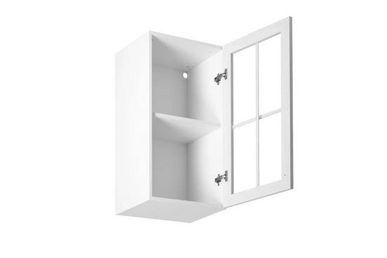 Glashängeschrank 40 cm - sosna andersen -  Transparente Wandregale für Ihre Sammlung. (Kopie) - Milaros Markt