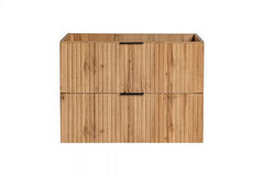 Waschbeckenunterschrank - Adel Oak - Eleganter Waschbeckenschrank mit modernem Design. - Milaros Markt