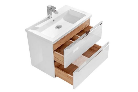 Einbauwaschbecken  - Bali White - Effektiver bequemer Raum. - Milaros Markt