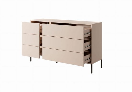 Kommode - Moderne Stauraumkommode / Ideal zur Organisation von Räumen (Kommode, 1 St., Premium - DAST) - Milaros Markt