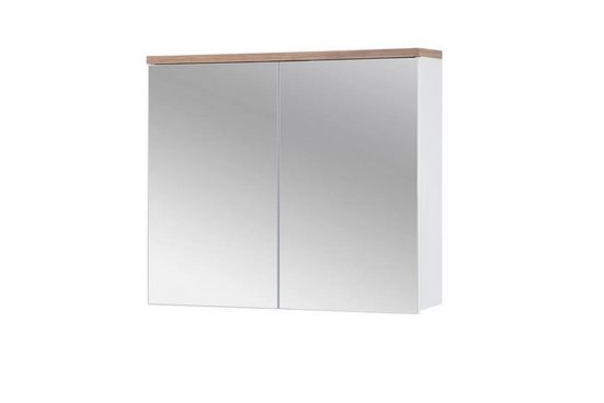 Badezimmerspiegelschrank - Badschrank - Bali White - Elegantes modernes Design. - Milaros Markt