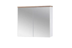 Badezimmerspiegelschrank - Badschrank - Bali White - Elegantes modernes Design. - Milaros Markt